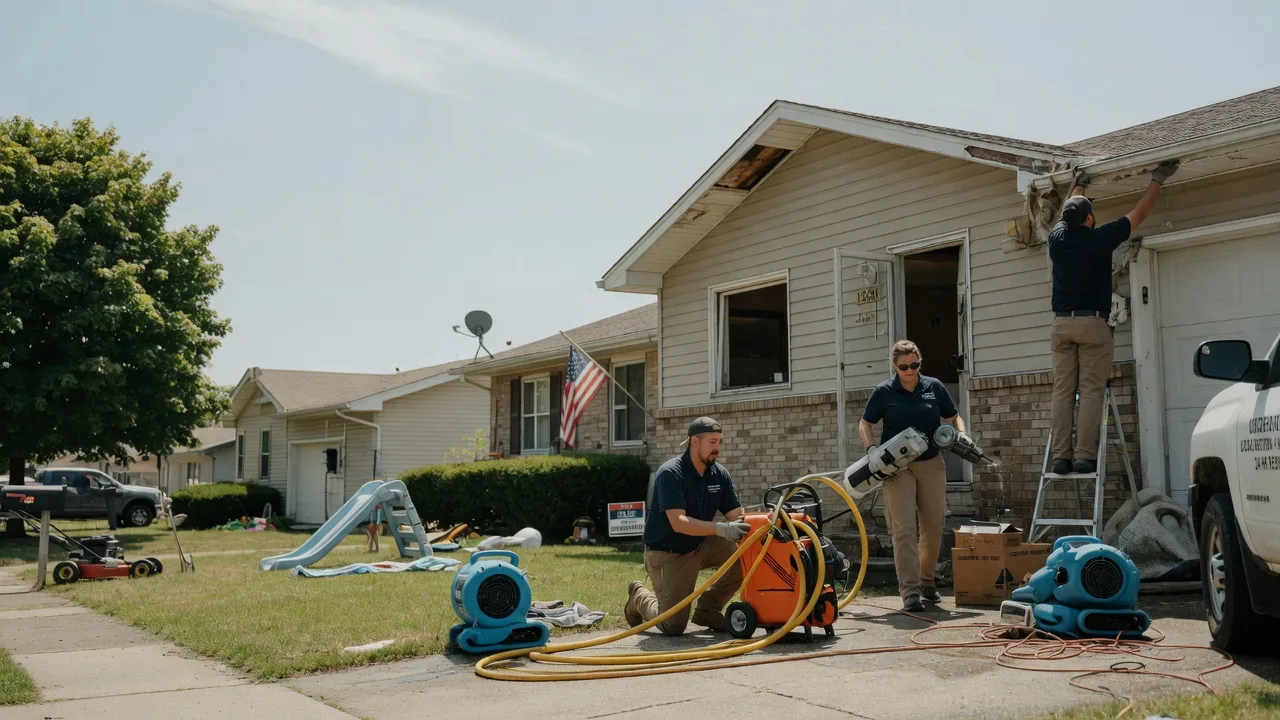 Water Damage Restoration in Como, NC near me